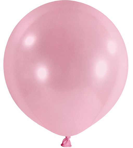 rosa, Latex-Riesenballon, ca. 100 cm Ø / 314 cm Umfang