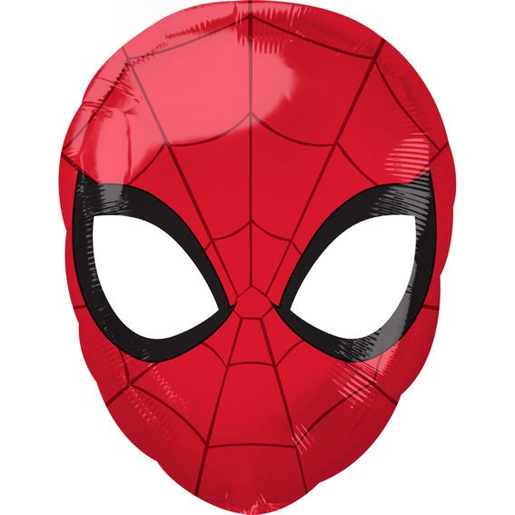 Folienballon JuniorShape (E) 'Spider-Man Animated', ca. 30 x 43 cm