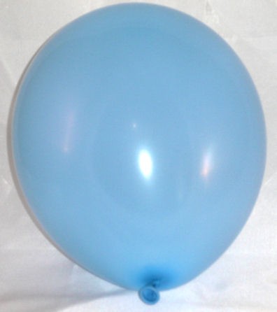 50 Stück Luftballons mit ca. 30 cm Ø, standard-hellblau