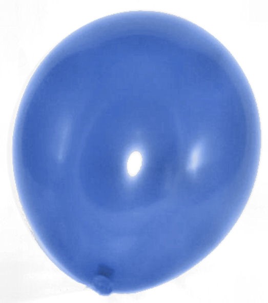 10 Stück Luftballons mit ca. 30 cm Ø, standard-royalblau