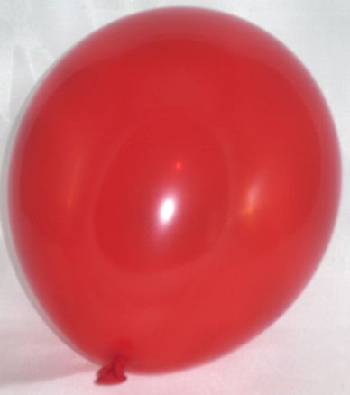 100 Stück Luftballons mit ca. 30 cm Ø, standard-rot