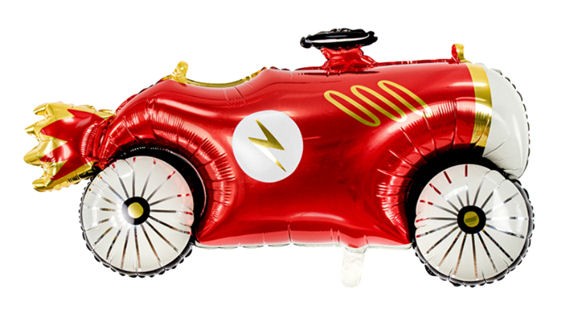 Folienballon Shape (F) 'Race Car - Rennwagen', ca. 48 x 93 cm