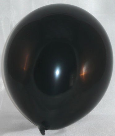 10 Stück Luftballons mit ca. 30 cm Ø, standard-schwarz