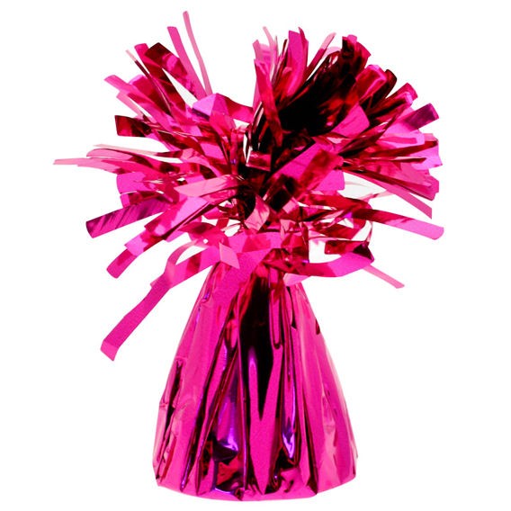 Großes Ballongewicht 'Folie' ca. +140 gr., hot-pink