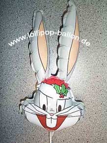 Folienballon-Stecker 'Weihnachts-Bunny'