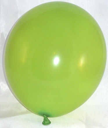 10 Stück Luftballons mit ca. 30 cm Ø, fashion-limogrün / hellgrün