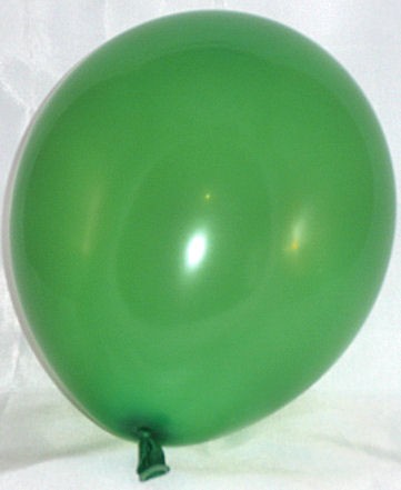 50 Stück Luftballons mit ca. 30 cm Ø, standard-grün/dunkelgrün