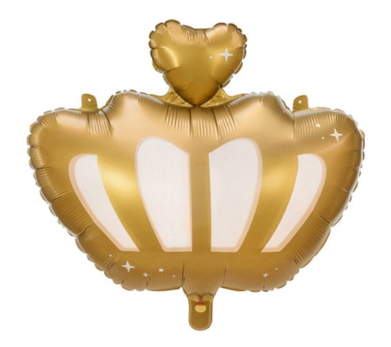 Folienballon-Shape (E) 'Crown - Krone' ca. 53 x 43 cm