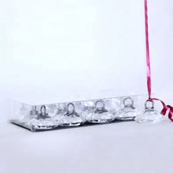 Ballongewichte 'Crystal' im 12er-Pack., schimmernd, ca. +27 gr., Kunststoff