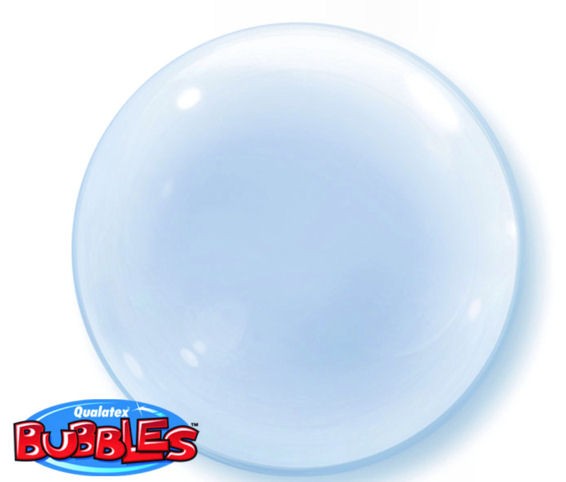 Kunststoffballon 'Deco Bubble - Clear' (F), ca. 61 cm Ø