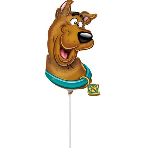 Folienballon-Stecker 'Shape Scooby-Doo Head'