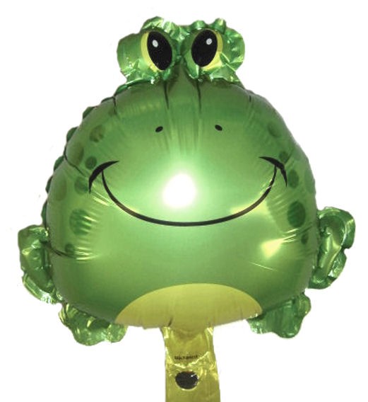 Mini-Folien-LUFTballon 'Frosch'