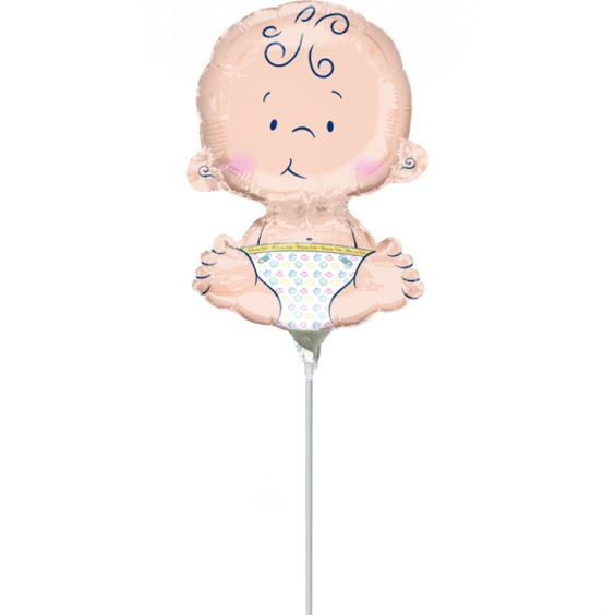 Folienballon-Stecker 'Welcome Baby'