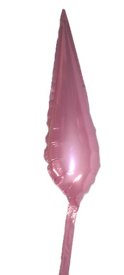 Mini-Folien-LUFTballon 'Ballon-Spitze' rosa