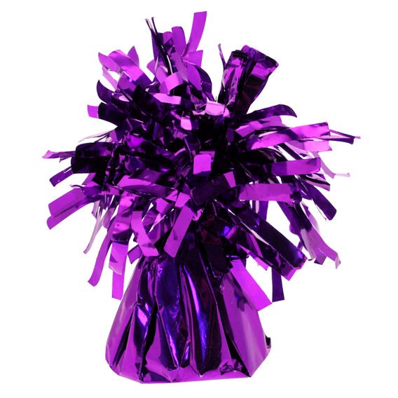 Großes Ballongewicht 'Folie' ca. +140 gr., lila/purple