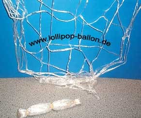 Großes Ballon-Netz, lose für Fesselballone ca. 36 "