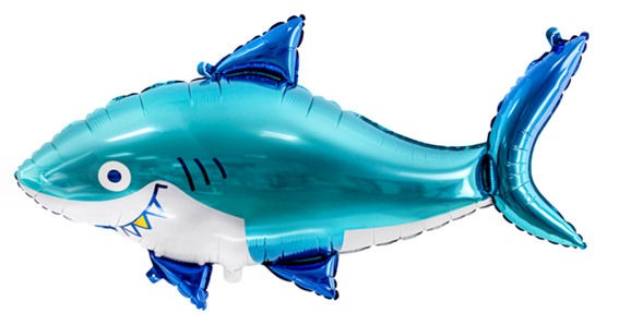 FolienballonShape (F) 'Shark - Hai', ca. 92 cm