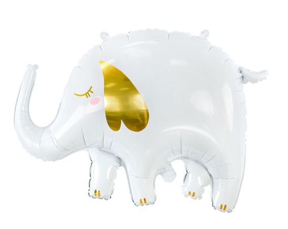 Folienballon Shape (F) 'Elephant - Elefant', ca. 46 x 61 cm