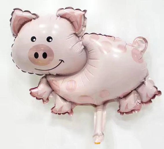 Mini-Folien-LUFTballon 'Pig / Schwein'