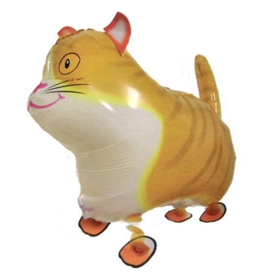 AirWalker, Folienballon (D) 'Cat - Katze' ca. 60 cm, ohne Gas